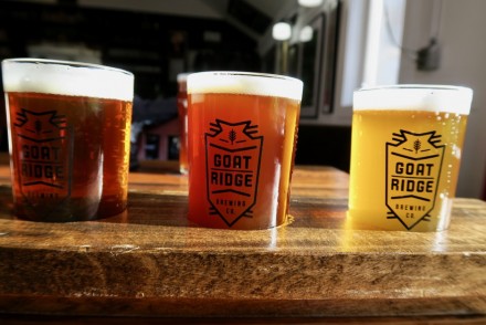 Goat Ridge Brewing Company Flight