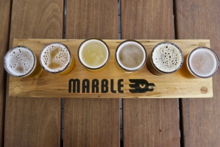 Marble Brewery Flight