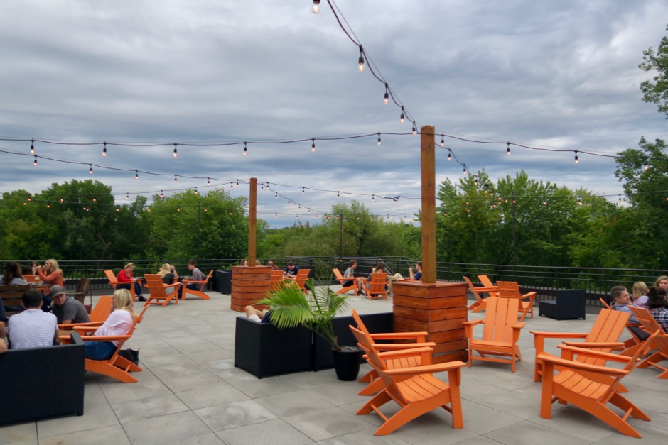 Brewing Projekt Rooftop Patio