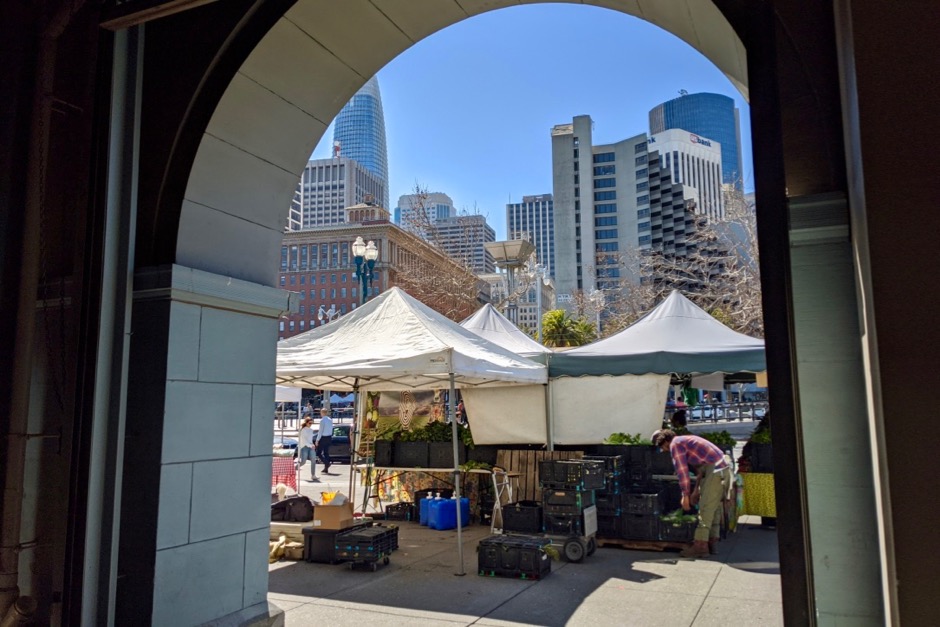 Fort Point View of San Francisco