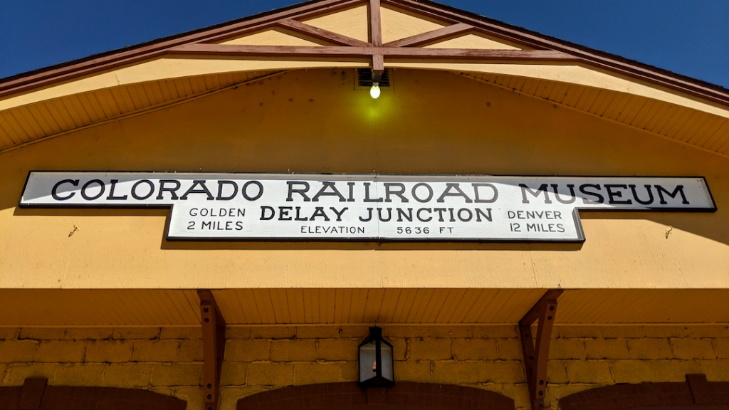 Colorado Railroad Museum Entrance