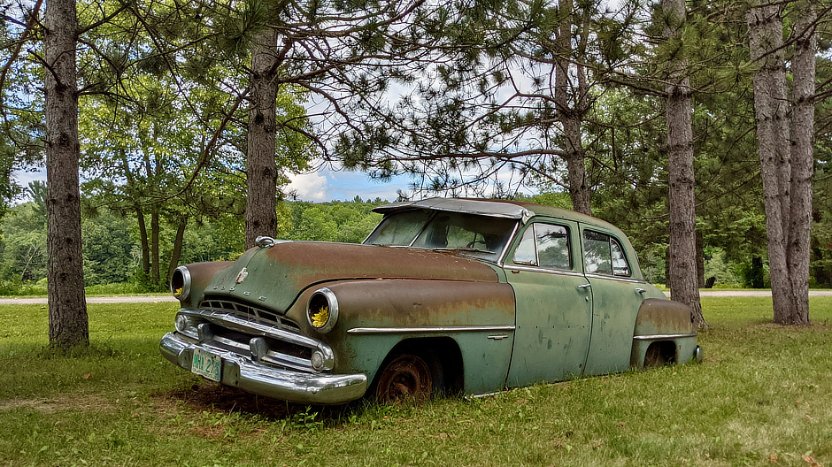 Sawmill Abandoned Car