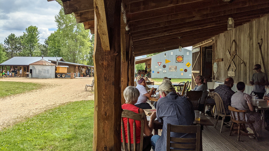 Sawmill Patrons and Grounds