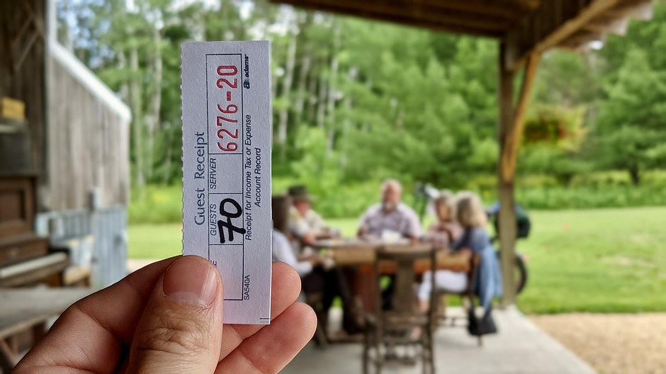 Sawmill Food Ticket