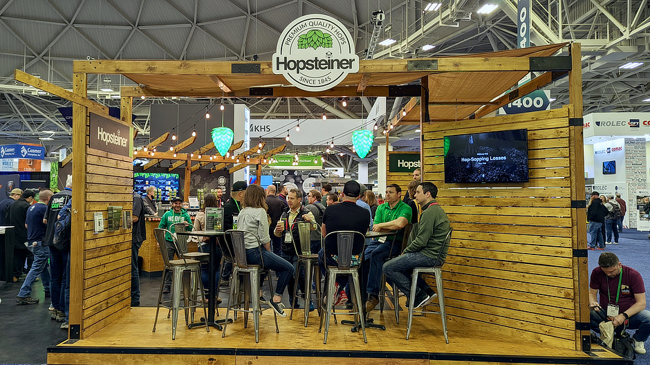 Craft Brewers Conference Hopsteiner Booth